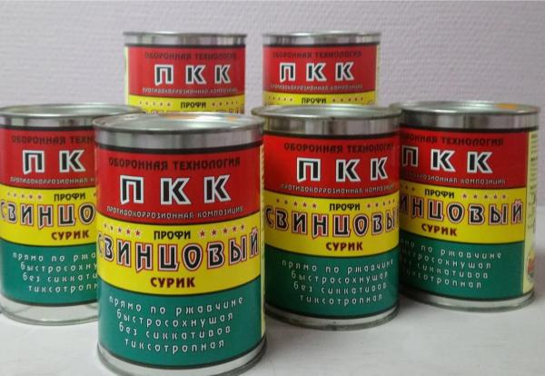 Сурик Свинцовый - противокорозионная композиция — фото 2